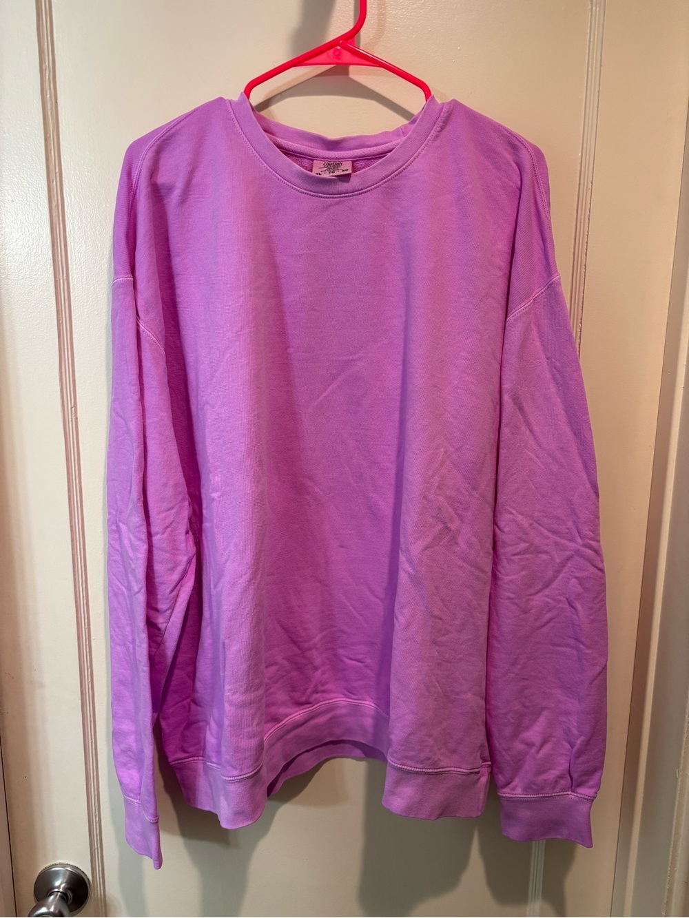 Comfort Colors Lilac Crewneck Lightweight Unisex Sweatshirt